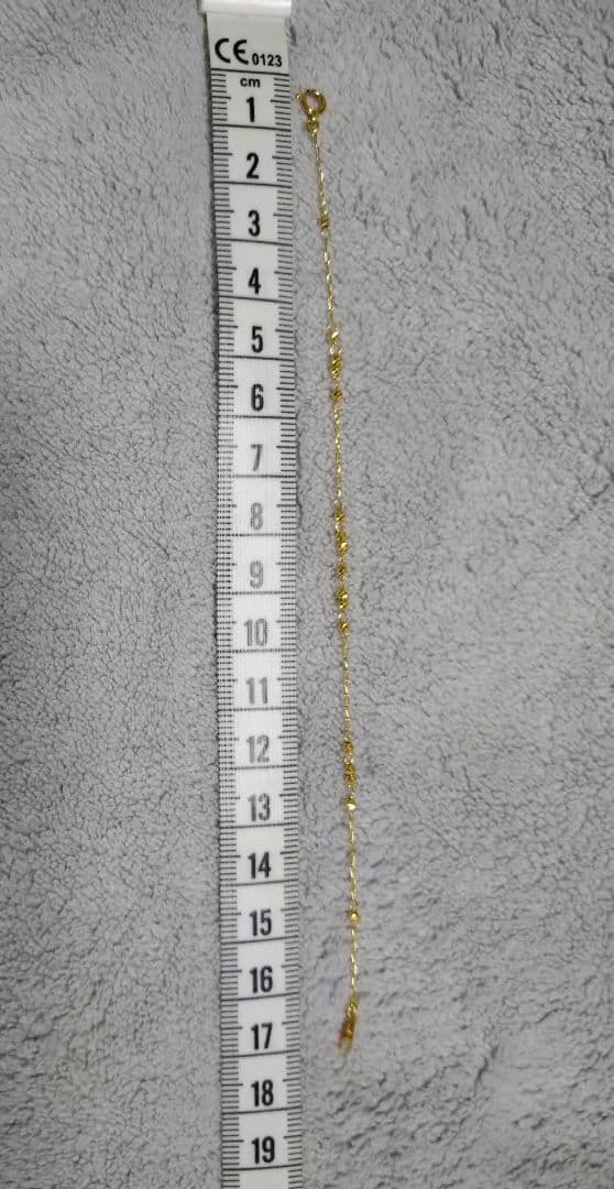 アガット　クラシック　K18　ミラーボール　ブレスレット