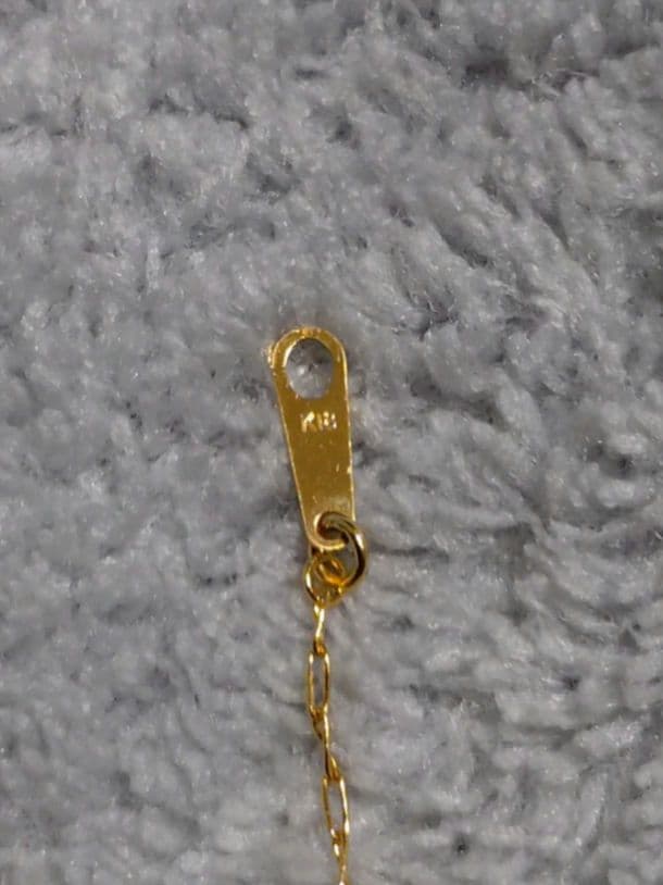 アガット　クラシック　K18　ミラーボール　ブレスレット