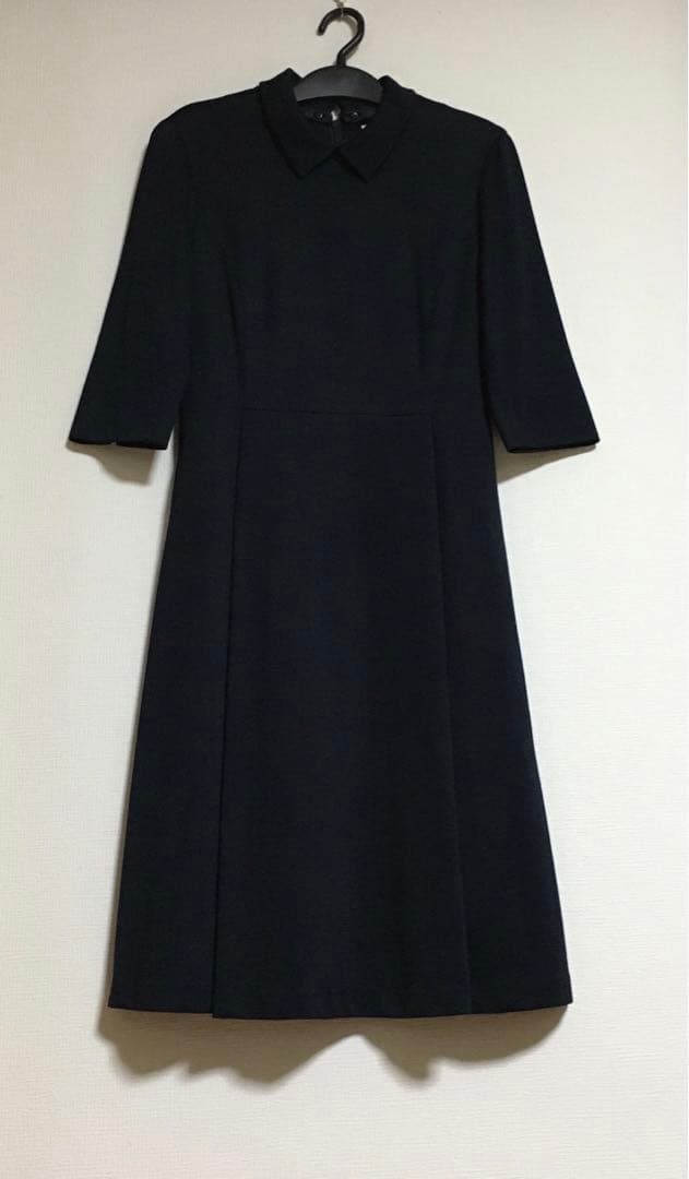 23区　VERYコラボ　襟付きワンピース　2WAY ワンピース　ネイビー