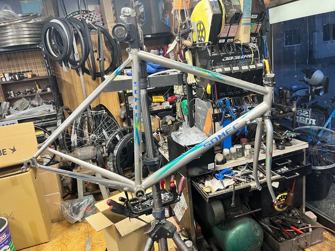 Somec クロモリ フレーム フレームセット Somec クロモリ フレーム