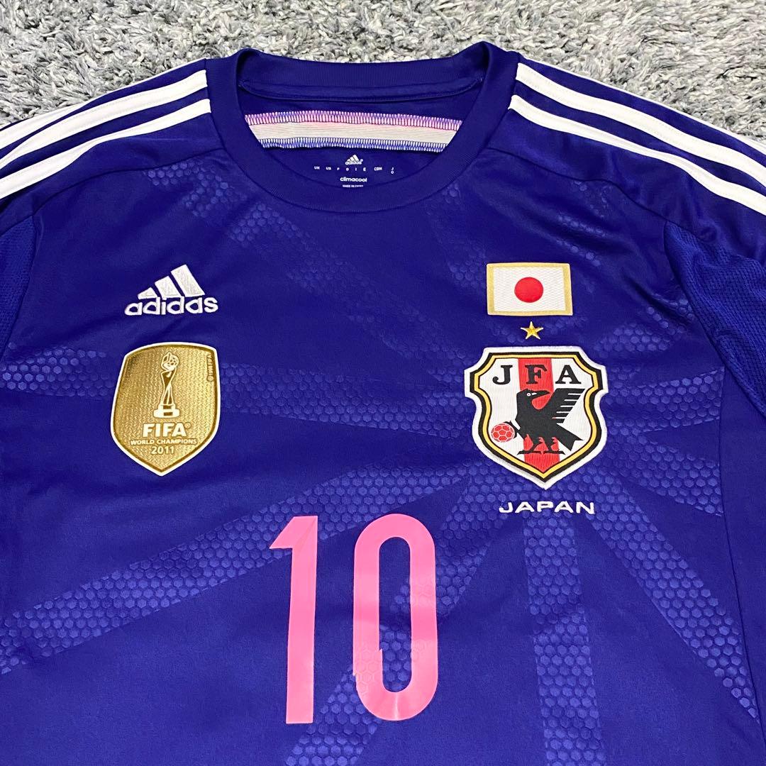 なでしこジャパン 日本代表 ユニフォーム 澤穂希 2011 W杯 優勝 - メルカリ