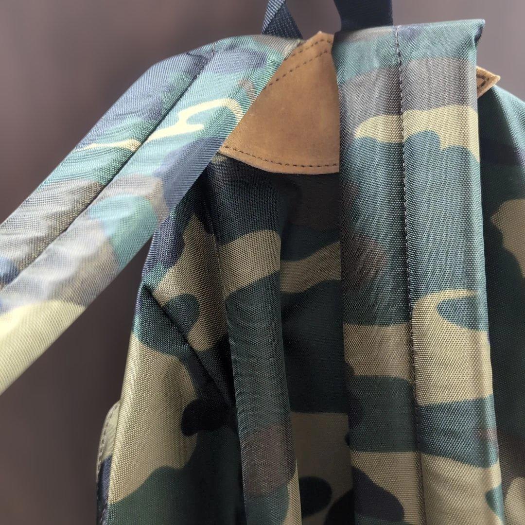 【TOM様】Herve Chapelierエルベシャプリエ　カモフラバックパック