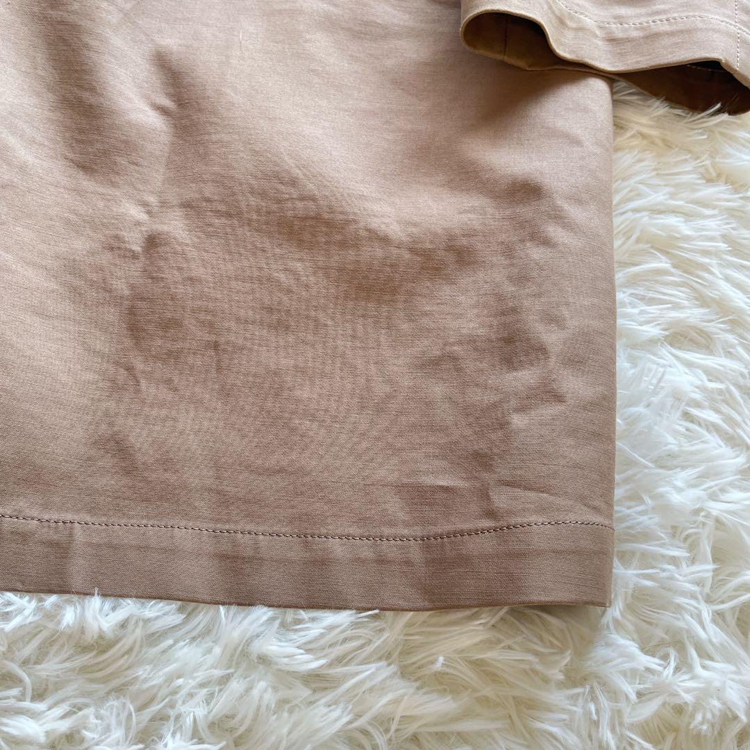 バーバリー　ステンカラーコート　ベージュ　ライナー付き　ノバチェック　ブラウン