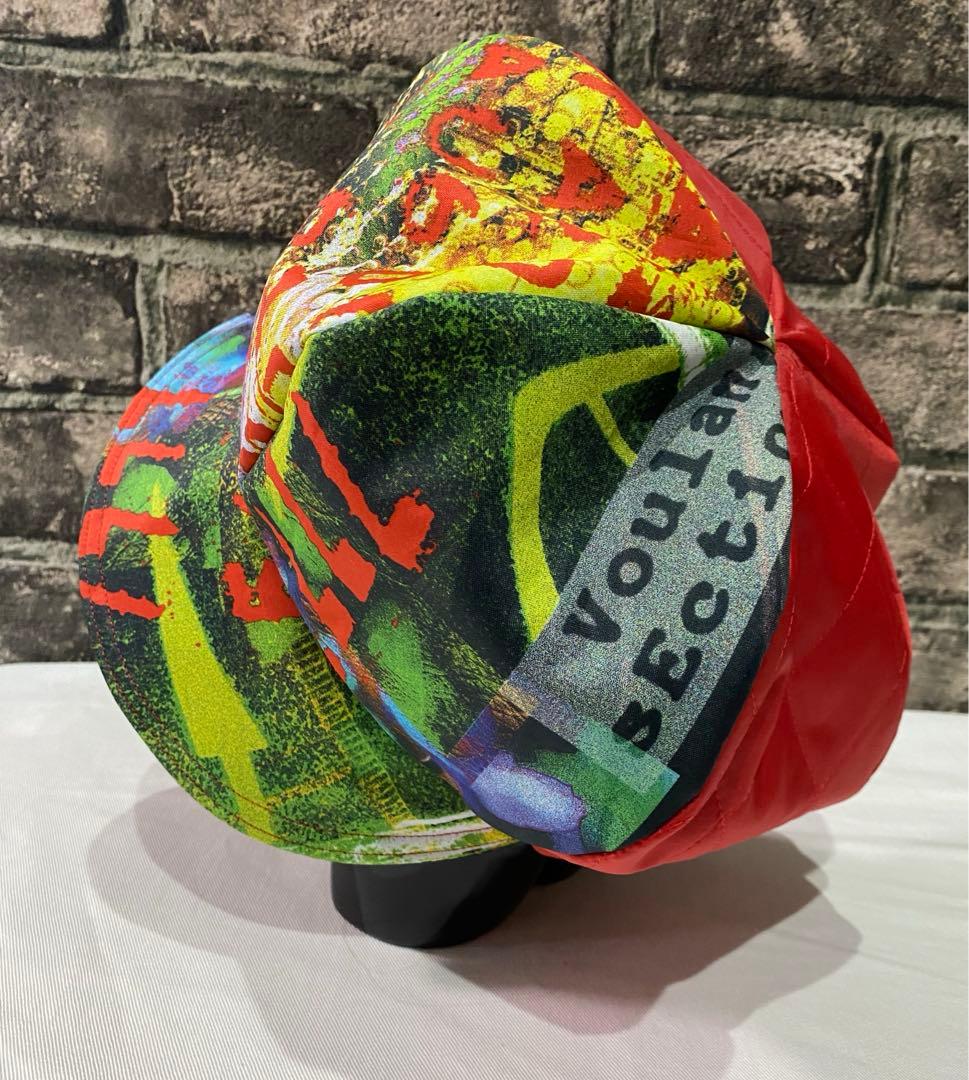 ティアミ〜ミ キャスケット　異素材 mix ハンドメイド