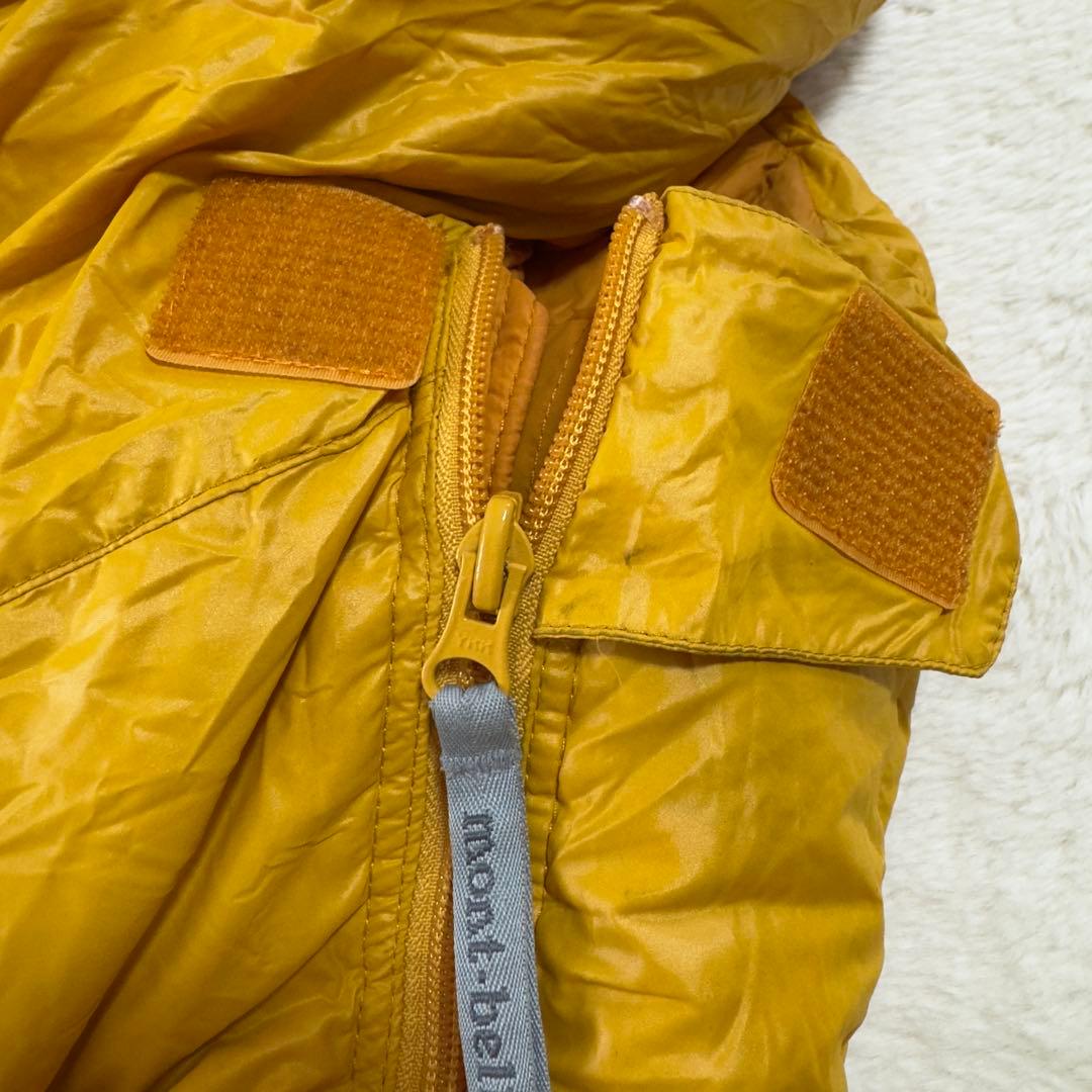 美品モンベル　シュラフ　アルパインダウンハガー650 #2イエロー