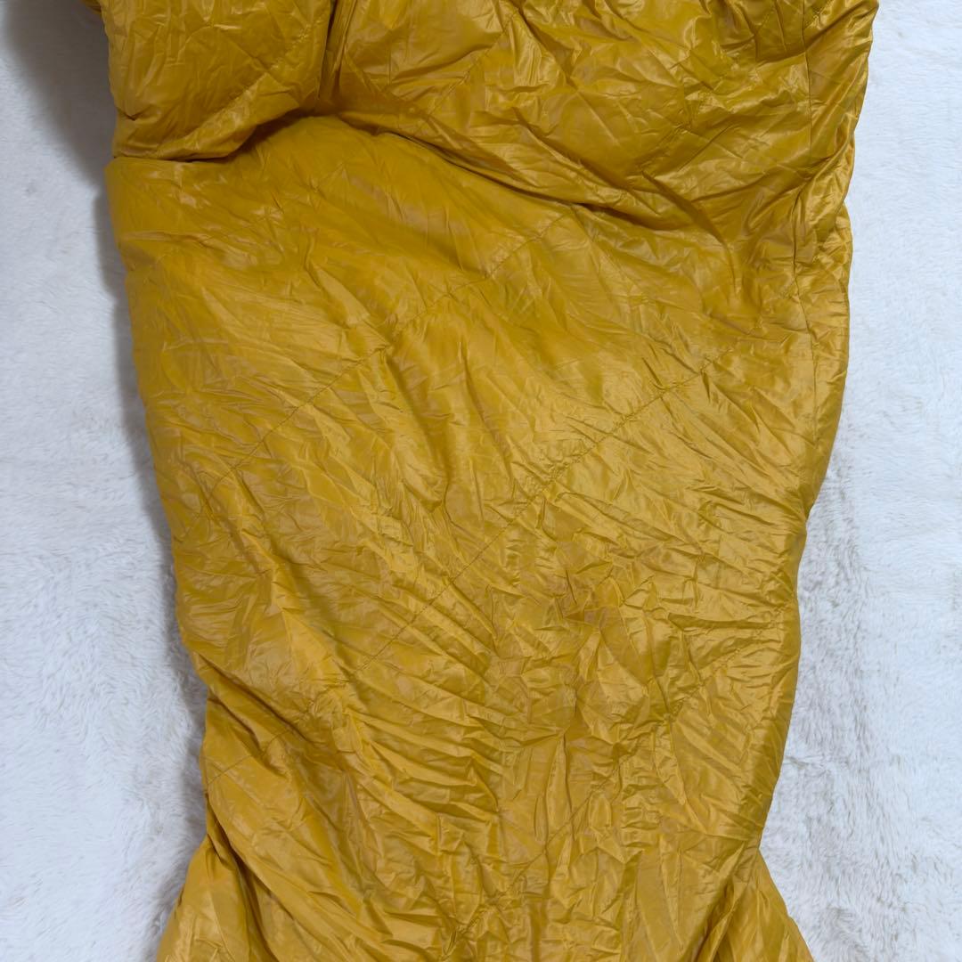 美品モンベル　シュラフ　アルパインダウンハガー650 #2イエロー