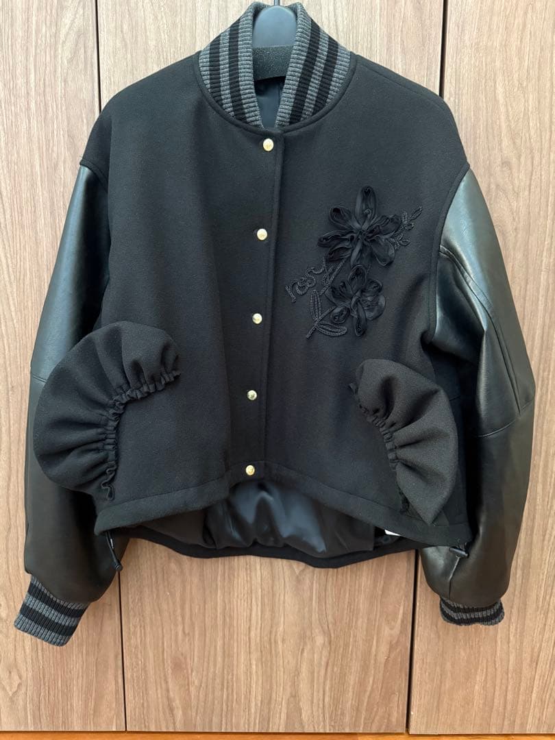 完売‼️新品♡未使用♡ロージーモンスター♡ブーケ♡スタジャン♡ブラック