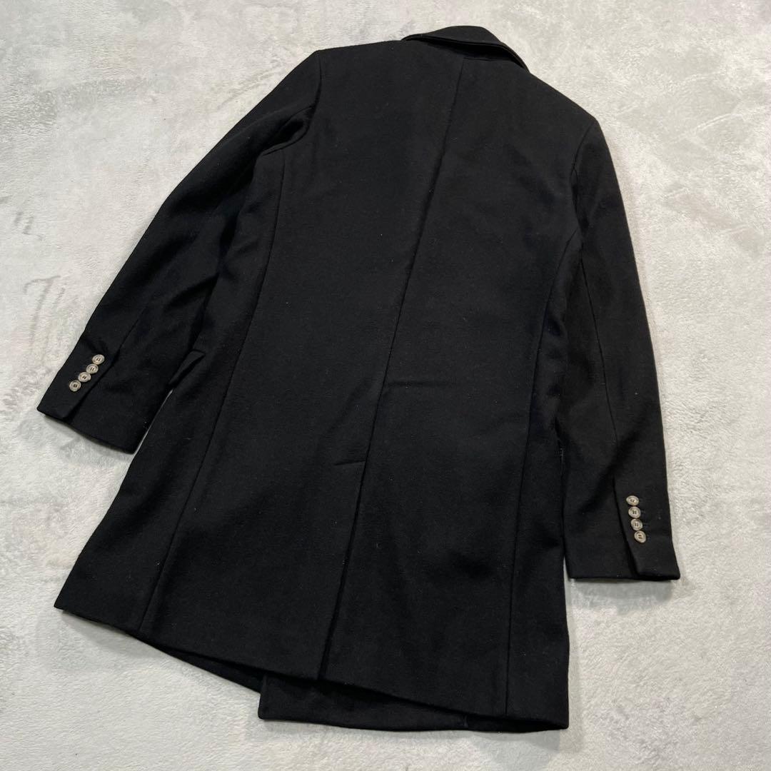 ami アミ　ウールチェスターコート　ブラック　46