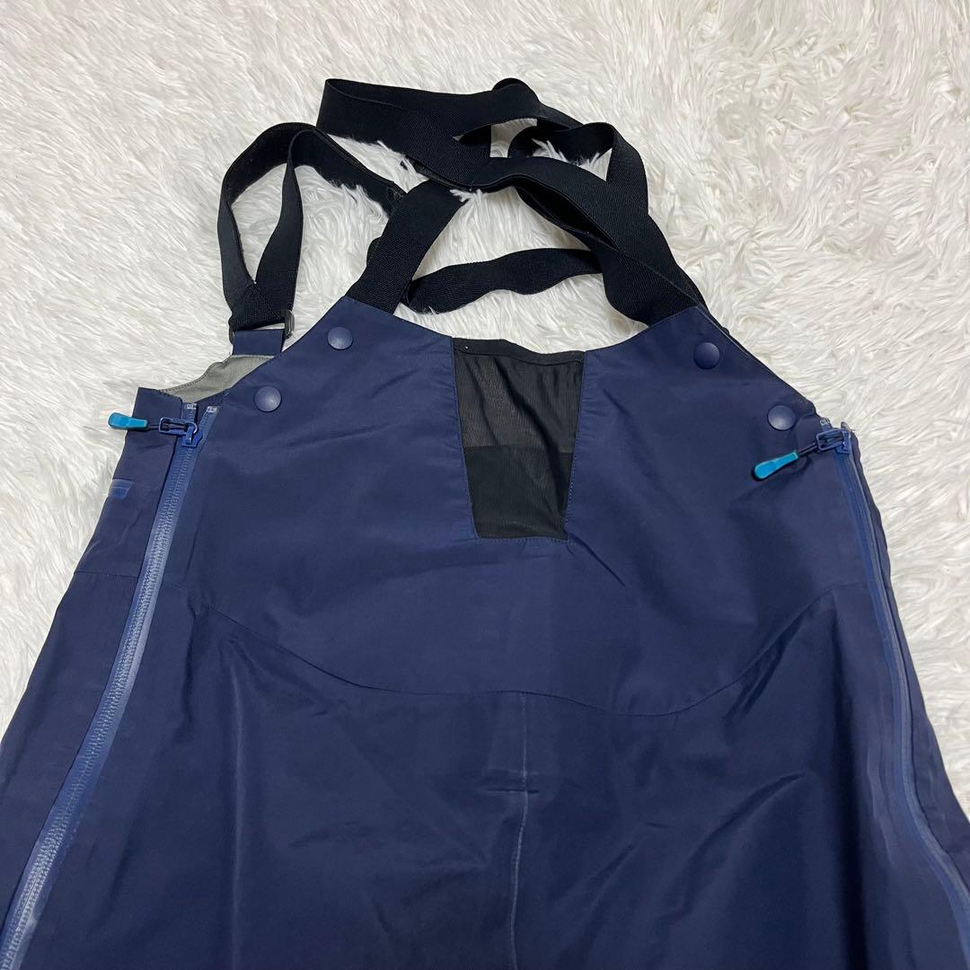 最高峰 BURTON AK AK457 バートン ビブパンツ ネイビー 青