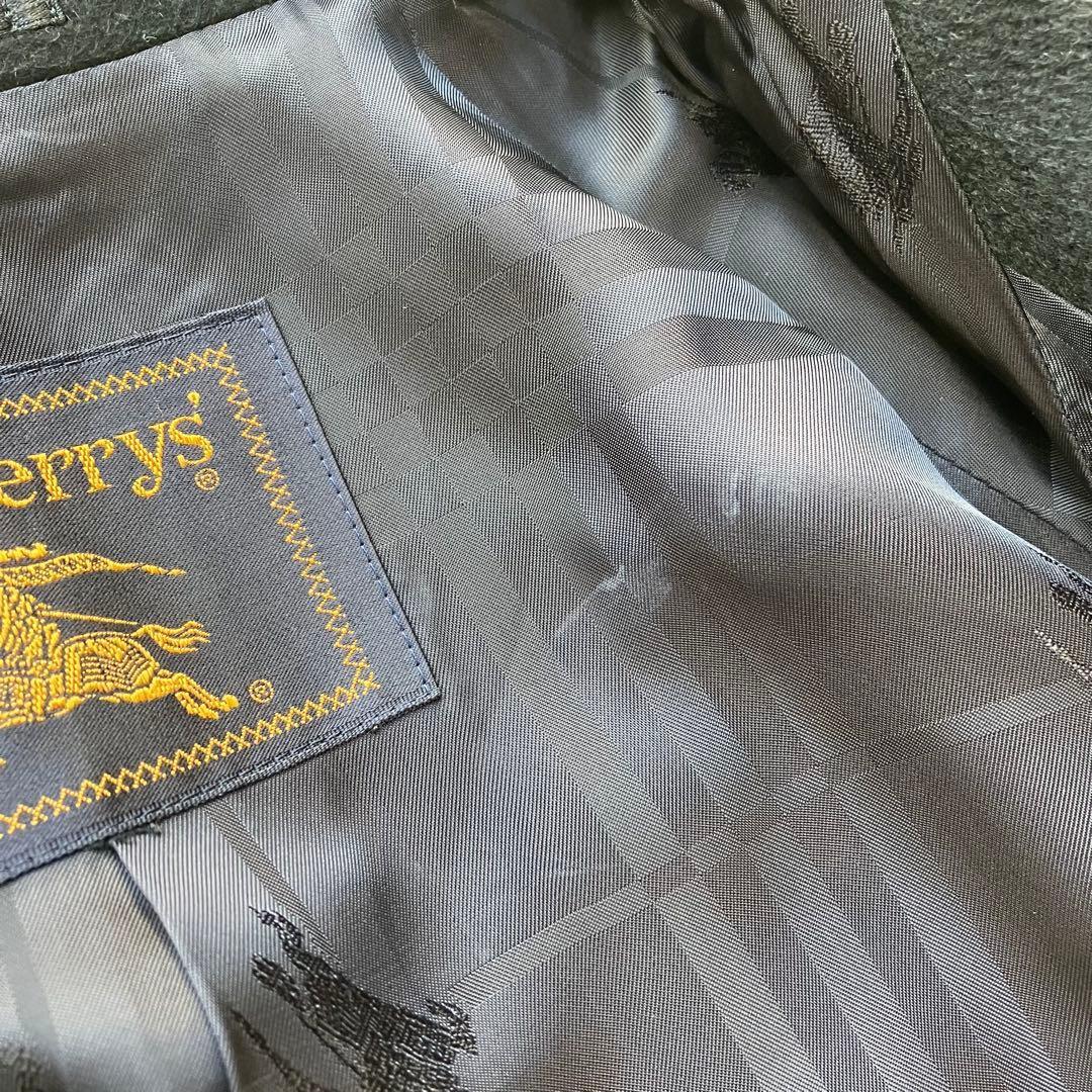 美品 Burberrys カシミヤ100％ 金タグ 大きいサイズ15 丈116
