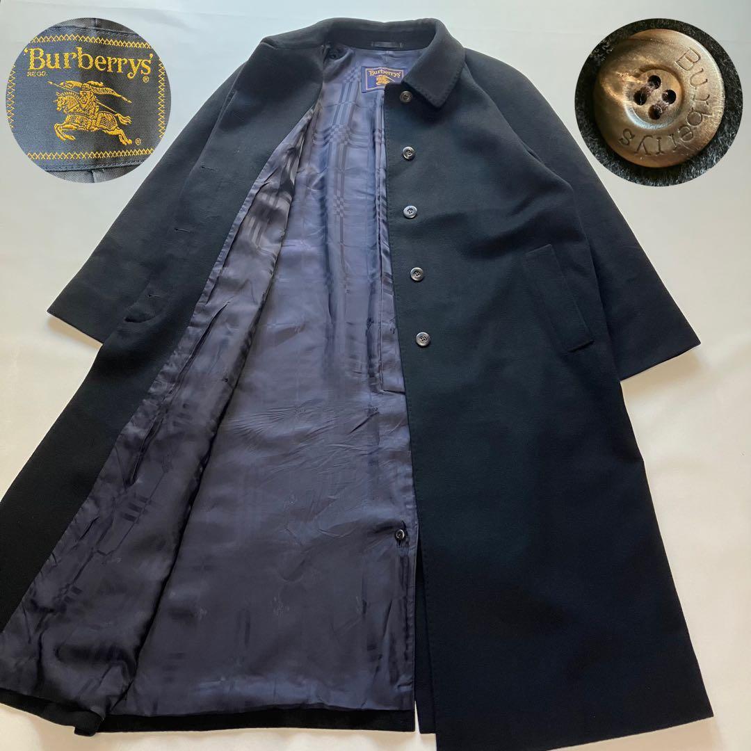 美品 Burberrys カシミヤ100％ 金タグ 大きいサイズ15 丈116