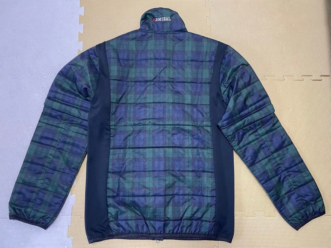アドミラル ゴルフ] 2WAY キルトジャケット ADMA796 チェック柄