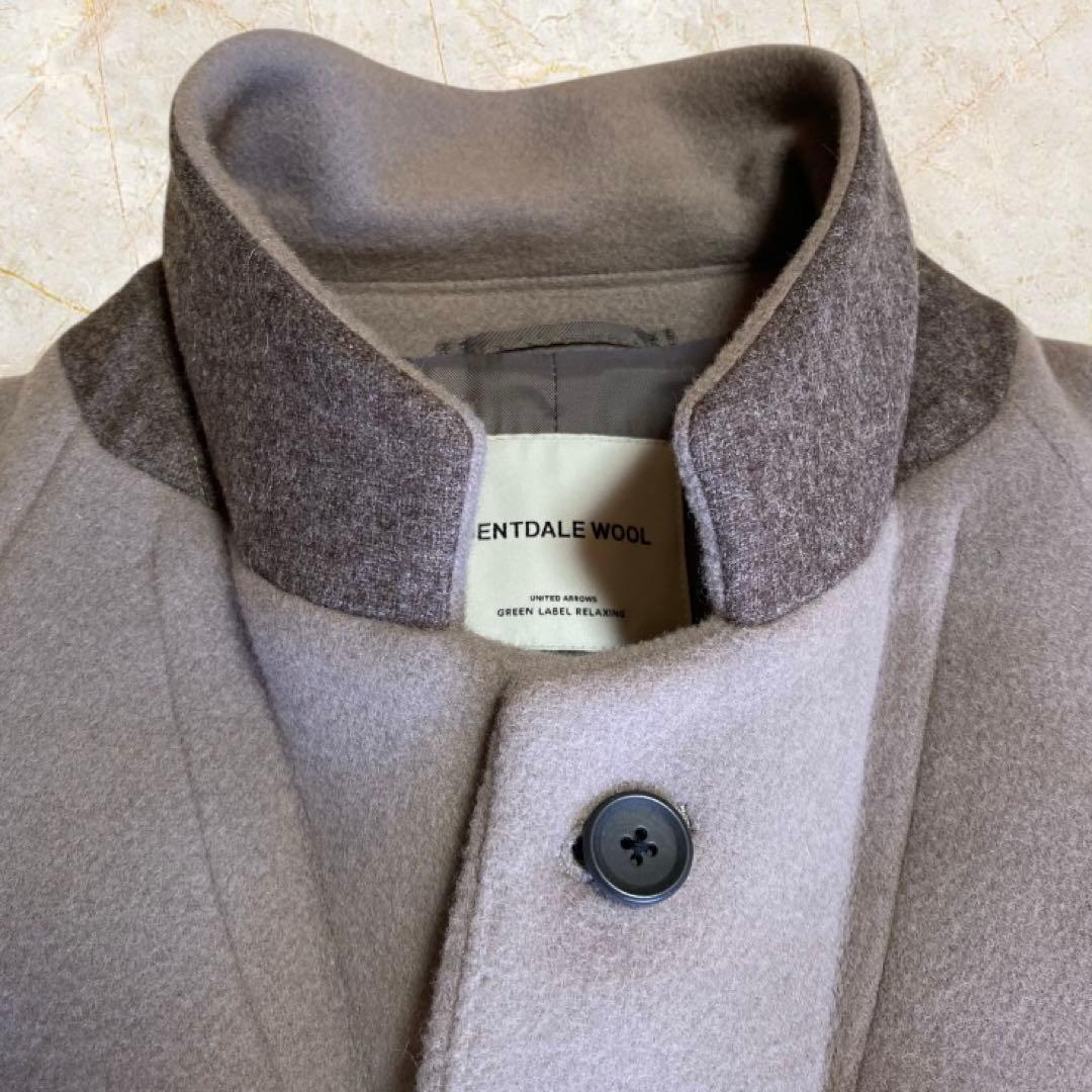 新品タグ付✴︎グリーンレーベル SENTDALE WOOL チェスター XL モカ