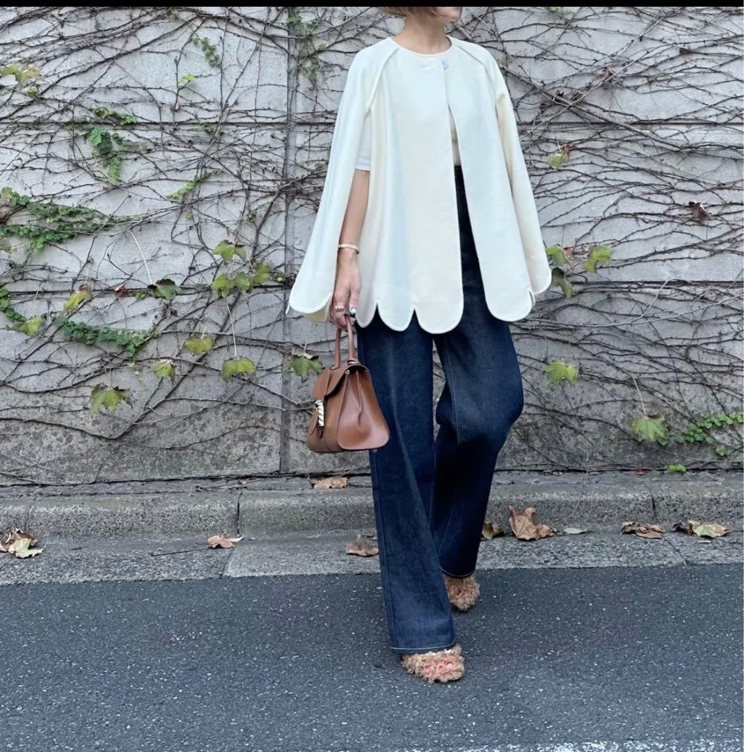 cygne ケープ　ホワイト　新品