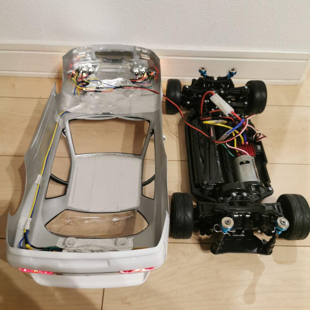 さ*な様 タミヤ スカイライン GT-R ラジコン フルセット LED14灯 T