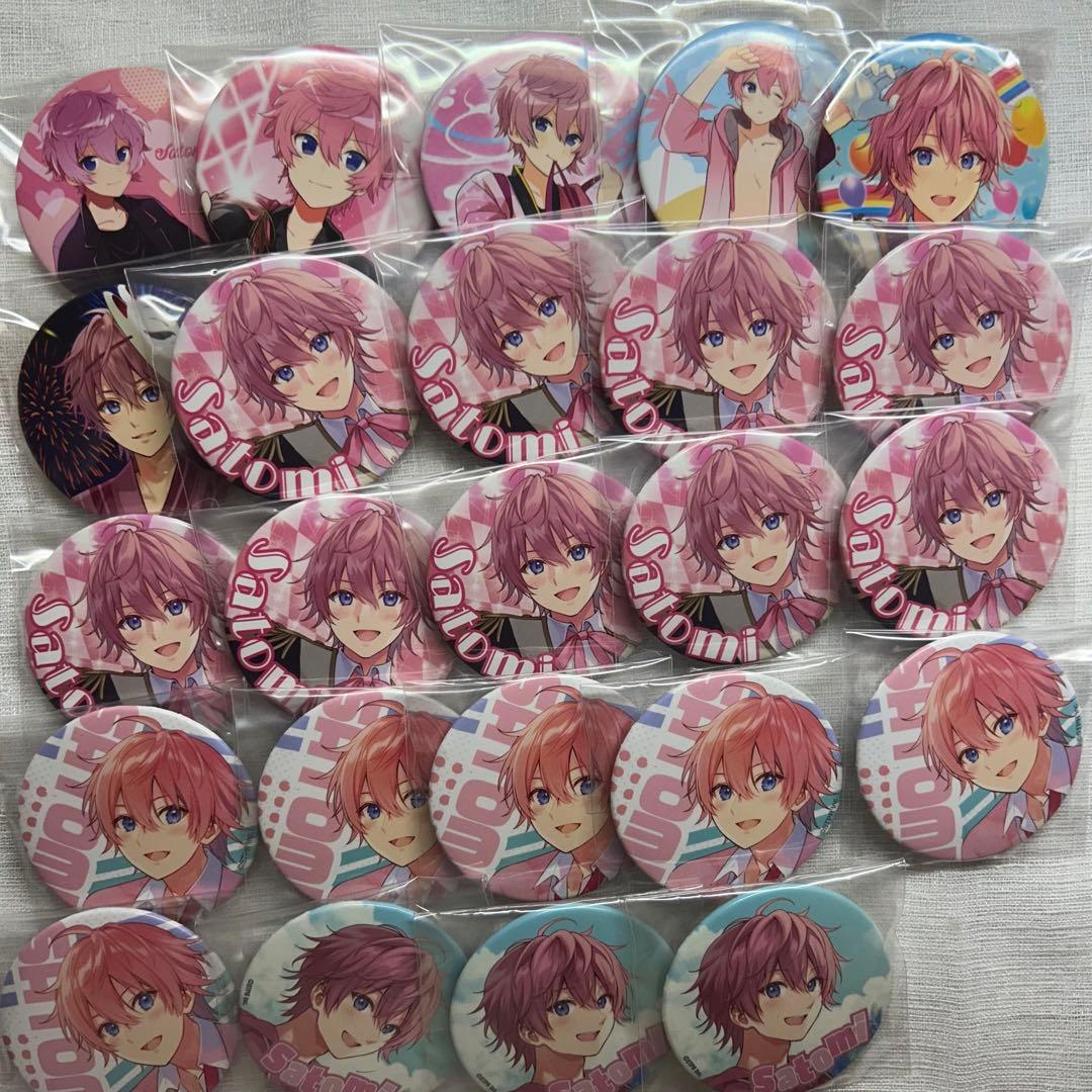 すとぷり さとみくん すと6 デフォ 缶バッジ さとみ 6周年缶バッジ