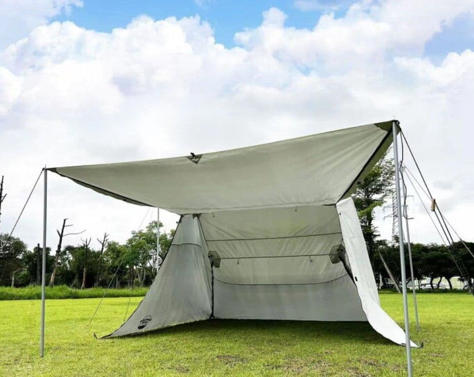 Sawada Tent 沢田 雨対策 2点セット スプリングバーテント雨結露対策