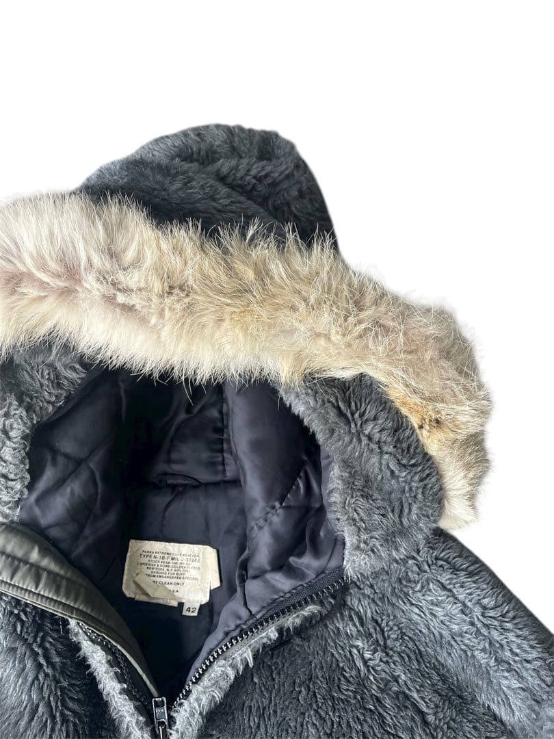 名作 超美品 90s スピワックusa製 イエティーパーカー N3B スピワック