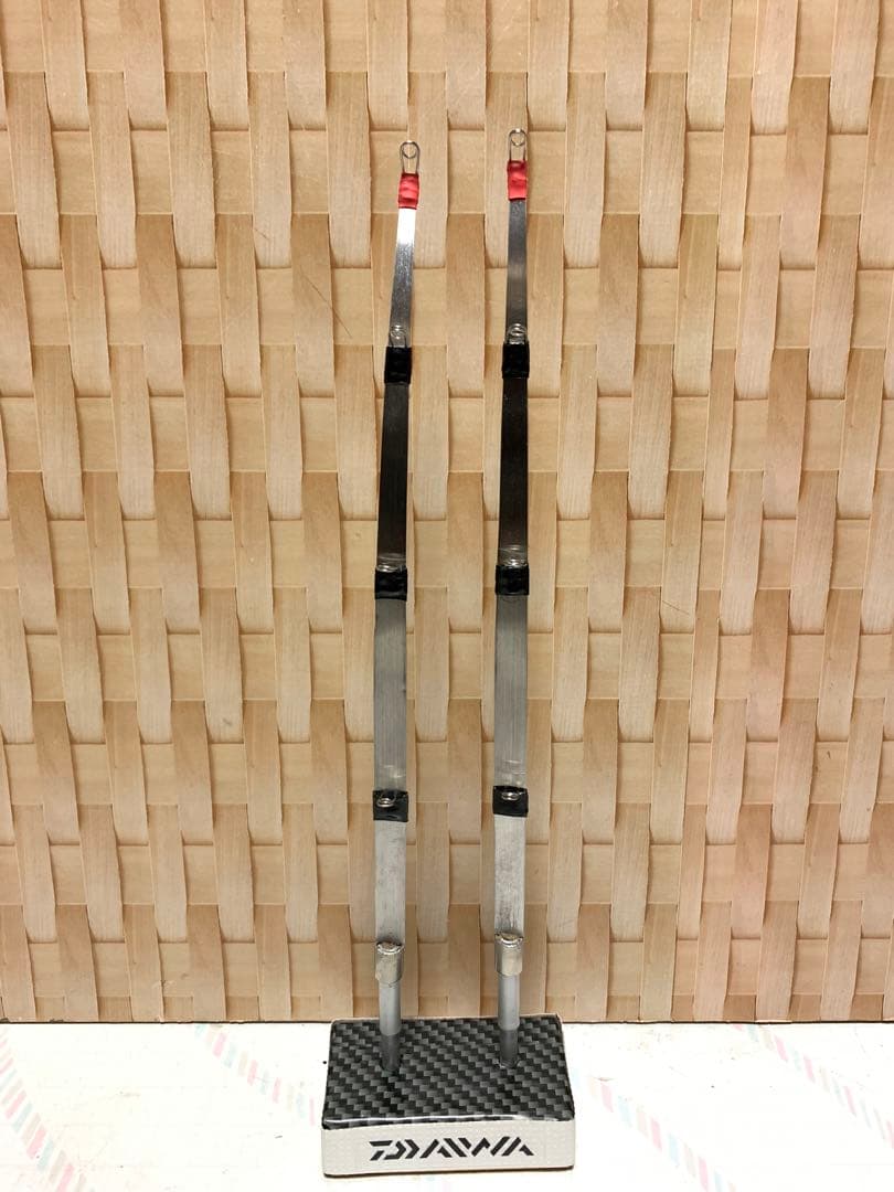 2024 全長約250ミリ ワカサギ釣り ステンレス穂先 2本ワカサギ釣り