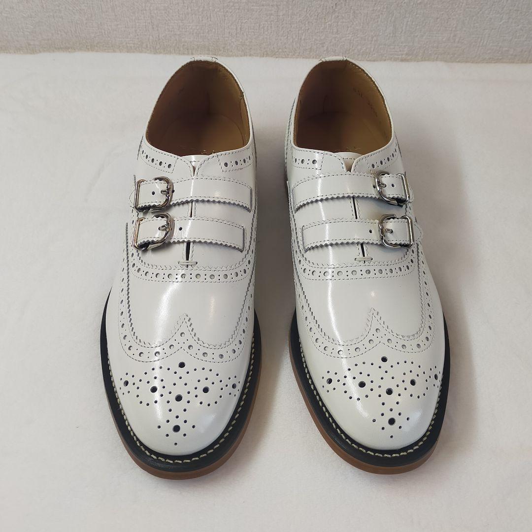 リーガル　ウィングチップ　ダブルモンクストラップ　メダリオン 24cm 未使用品