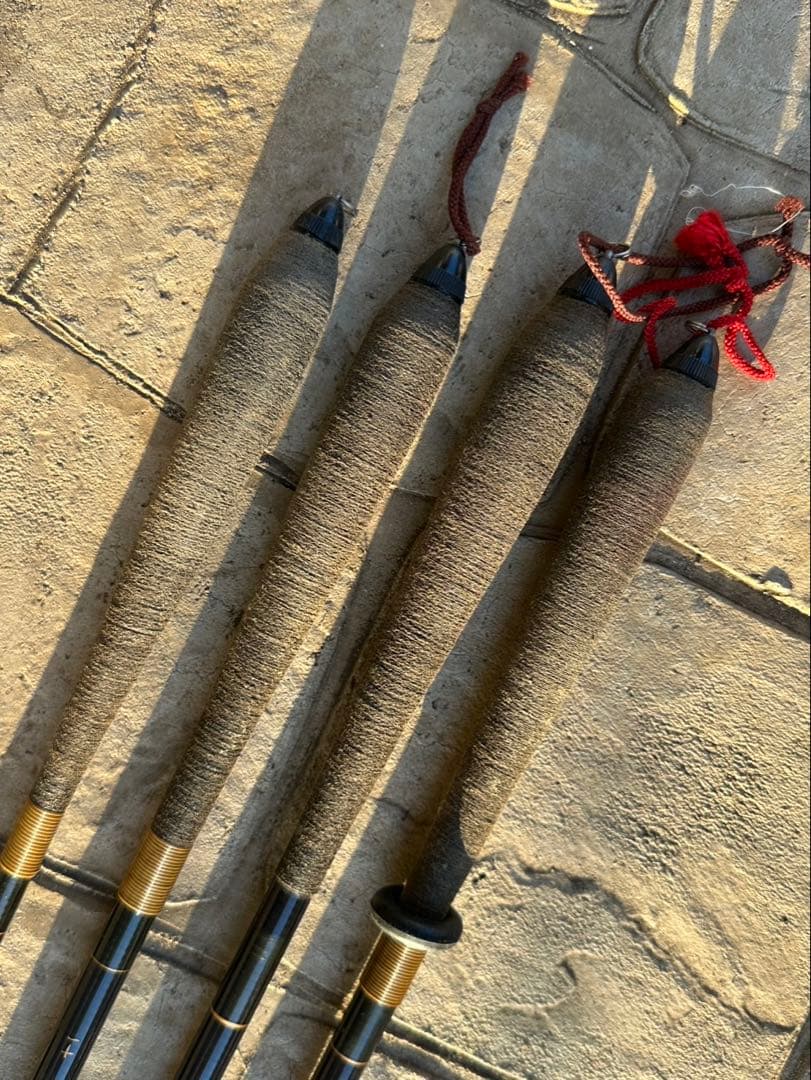 八汐 硬調 10尺 11尺 12尺 13尺 4本まとめ ヘラ竿 ヘラブナ ロッド