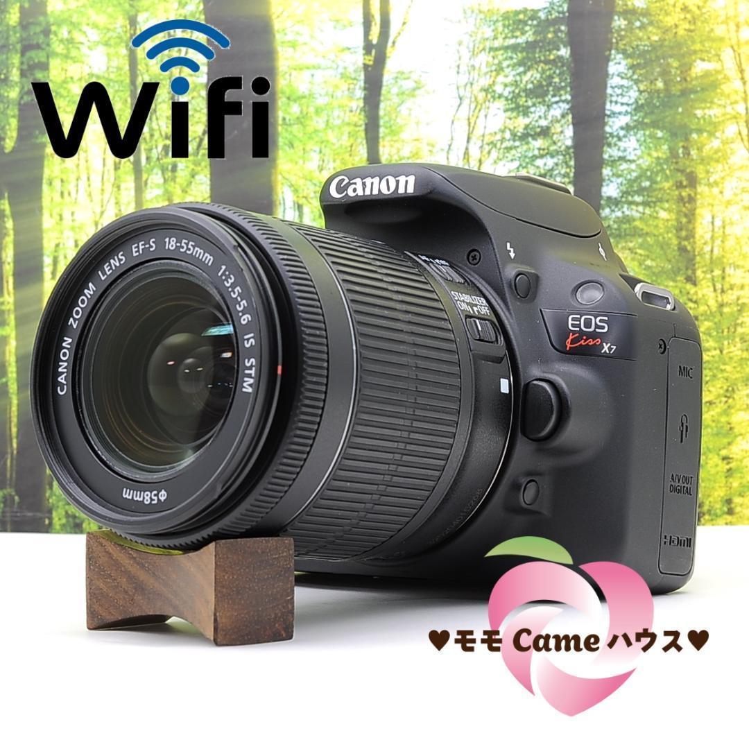スマホ転送セット☆Canon Kiss X7☆最初の一眼レフにお勧め☆
