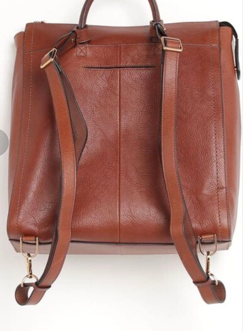 ブラウンレザーリュック・バックパック