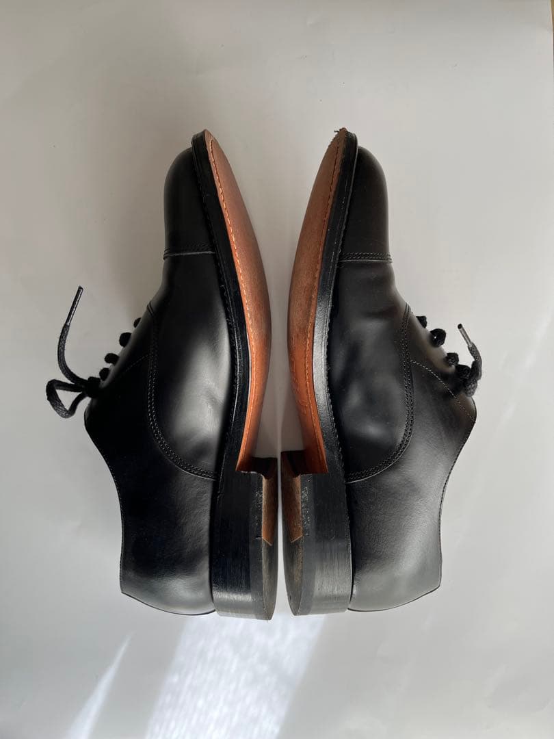 palanco パランコ　革靴　ストレートチップ　36 22.5cm ブラック