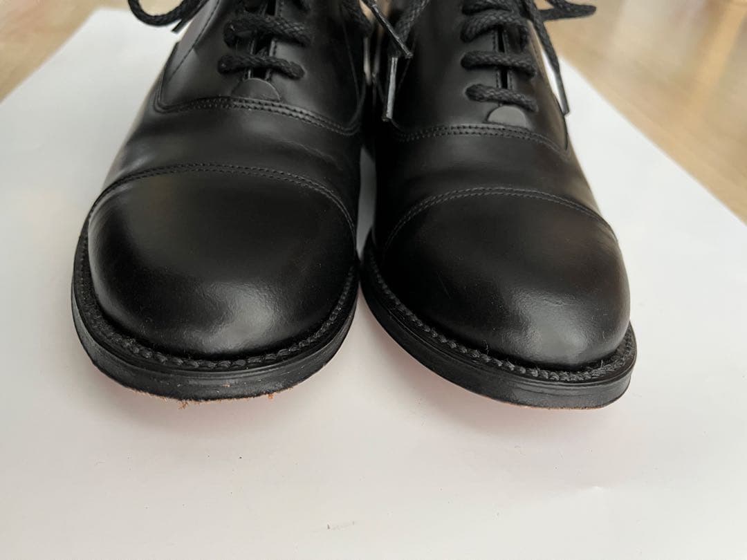 palanco パランコ　革靴　ストレートチップ　36 22.5cm ブラック