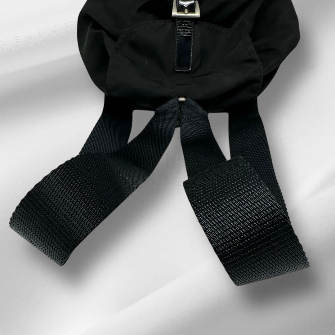 る様　PRADA プラダ リュック ナイロン ブラック w10