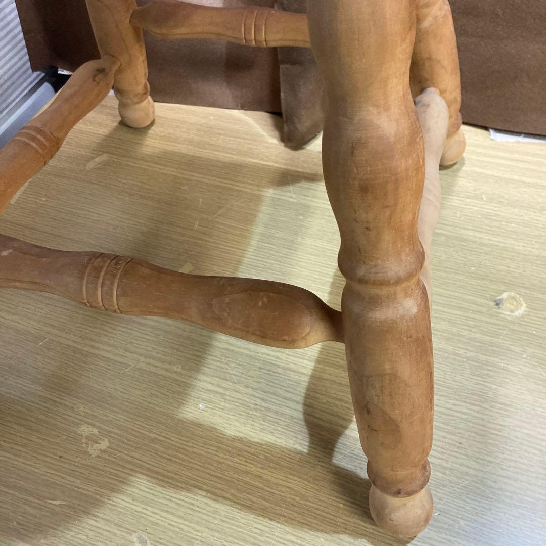 椅子　ヴィンテージ　ダイニングチェア　カフェチェア　剥離