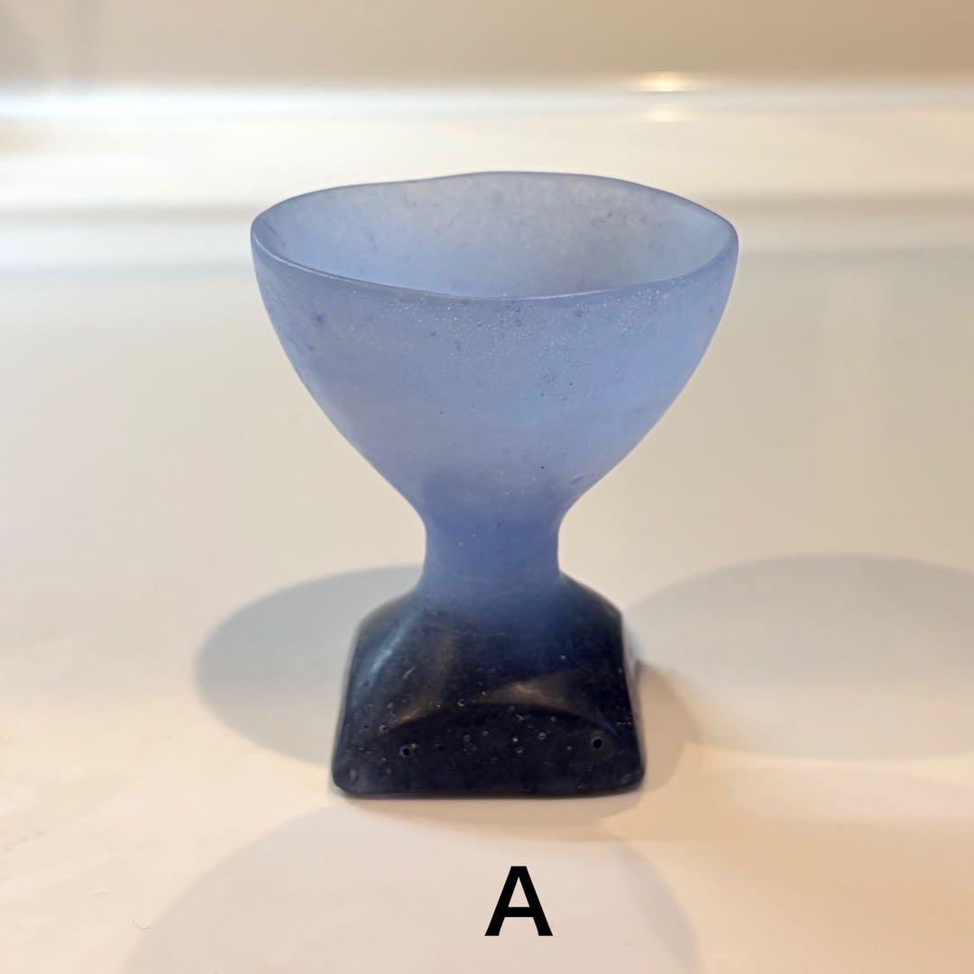 パートドヴェール 高台グラス2個セット 高 品質