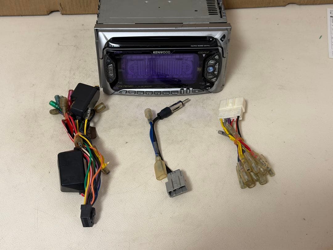 カーオーディオ KENWOOD DPX-710MD CD