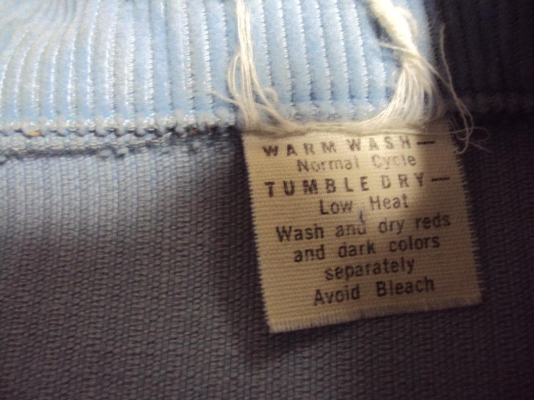 70S LEE アイスブルー コーデュロイ　S～M位　 JKT　薄い水色