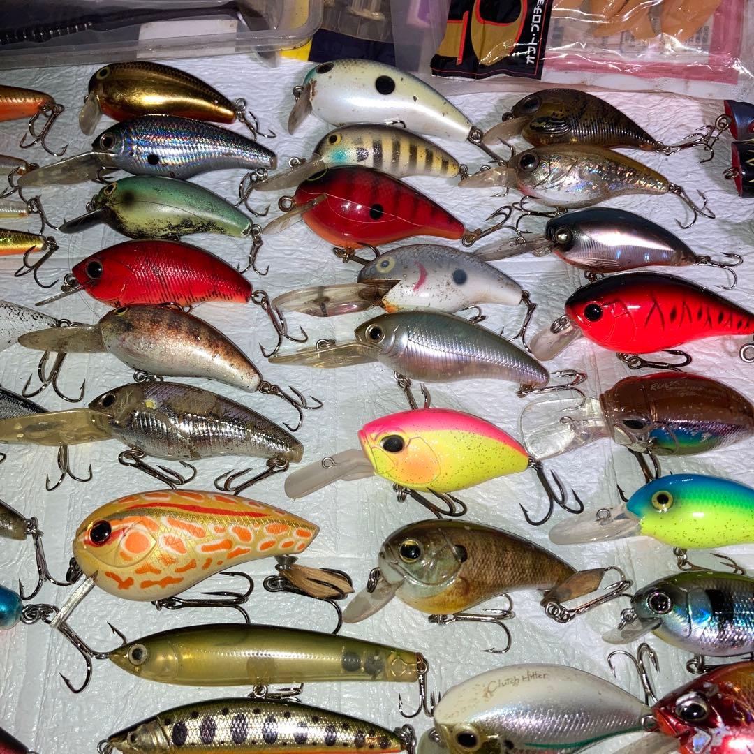 ルアー　セット　まとめ売り　ケース付き　セット　フロッグ　ラバージグ　ワームなど