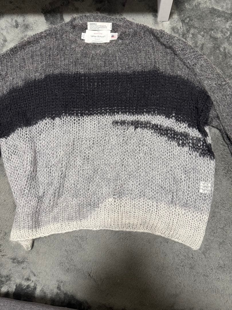 DAIRIKU ダイリク Mohair Pullover Knit 22aw
