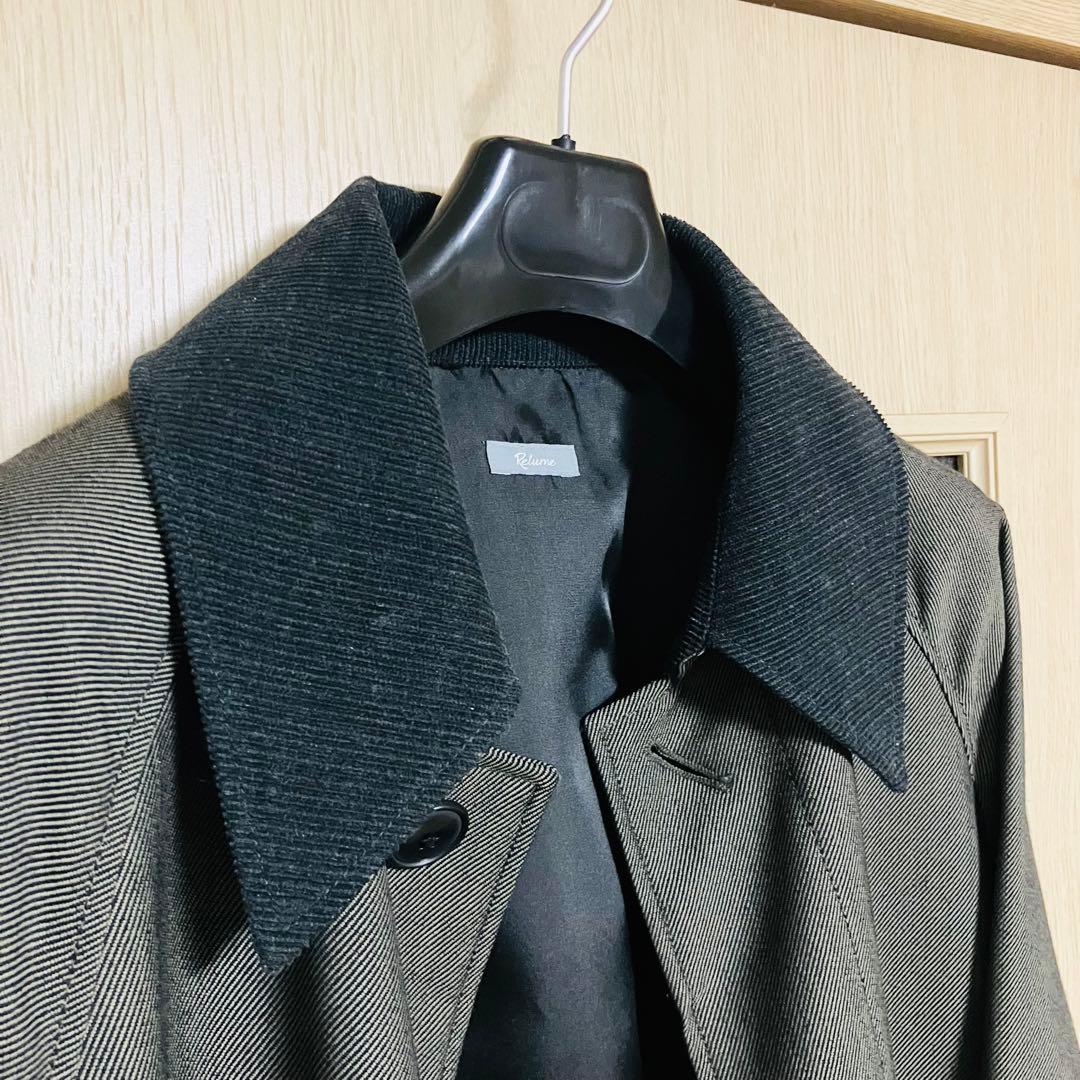 【秋冬】JOURNAL STANDARD バルマカーンコート メンズ L カーキ