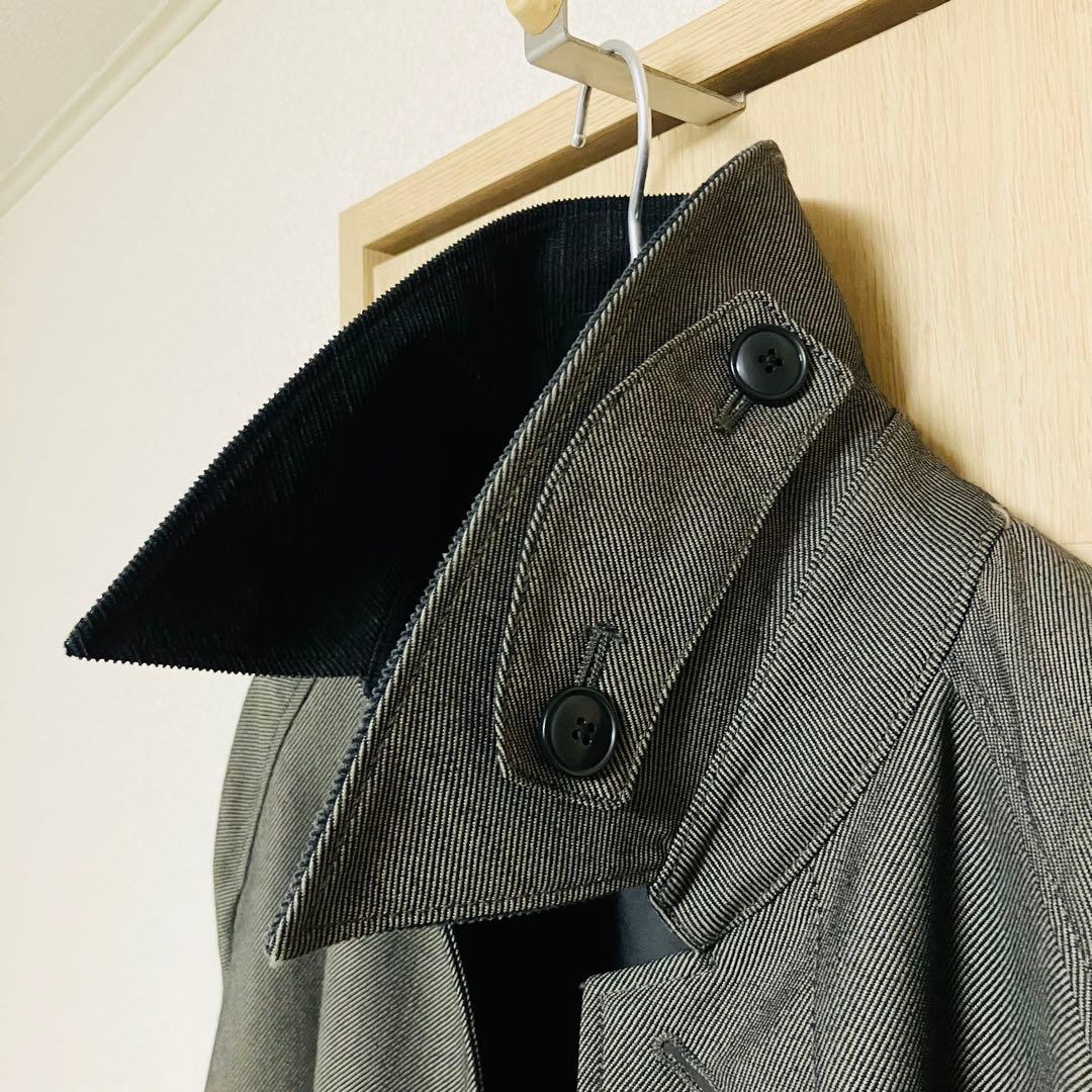 【秋冬】JOURNAL STANDARD バルマカーンコート メンズ L カーキ