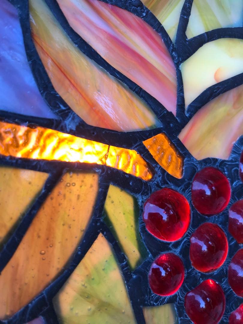 ステンドグラス 照明 葡萄 ぶどう