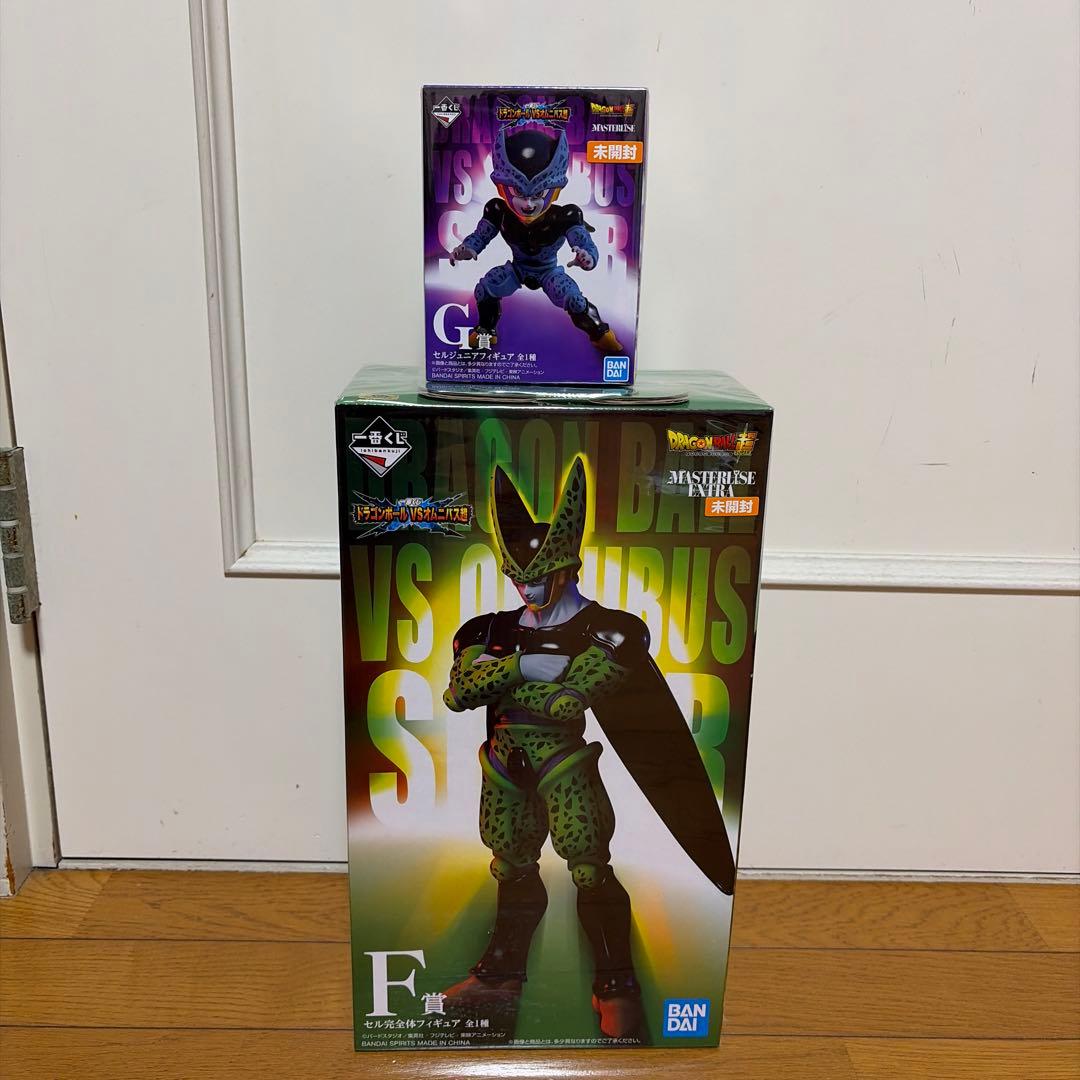 ドラゴンボール 一番くじ VSオムニバス超 F賞 セル完全体 G賞