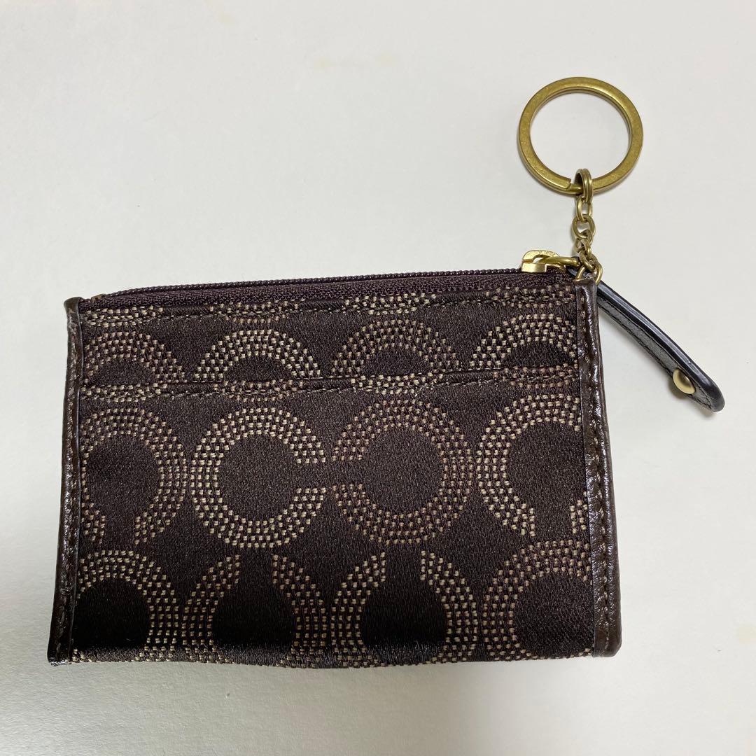 コーチ COACH アクセサリーポーチ(ミニバッグ) &カードケース　ブラウン