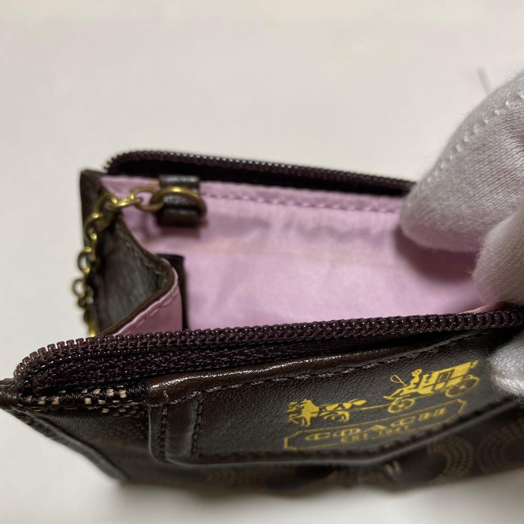 コーチ COACH アクセサリーポーチ(ミニバッグ) &カードケース　ブラウン