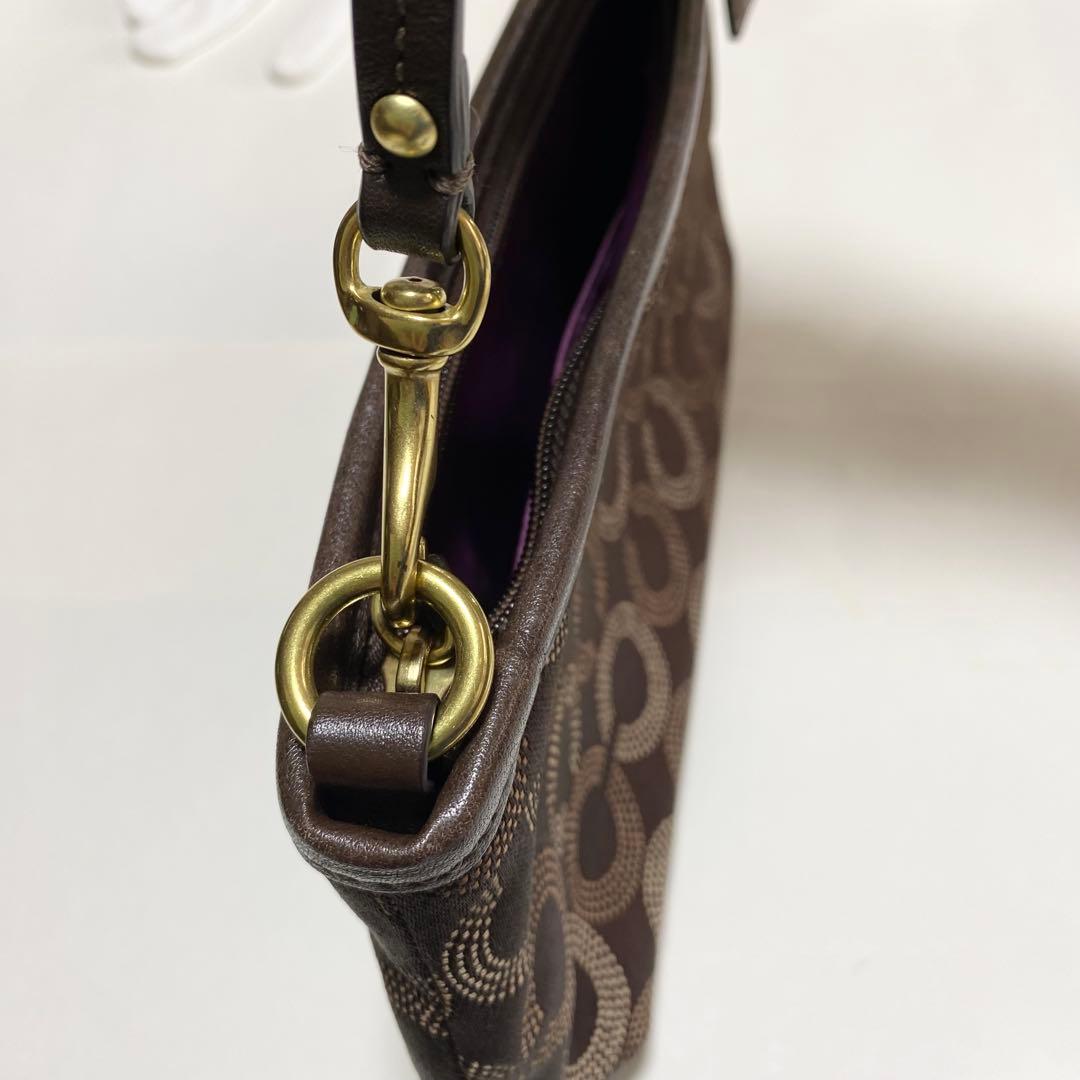 コーチ COACH アクセサリーポーチ(ミニバッグ) &カードケース　ブラウン