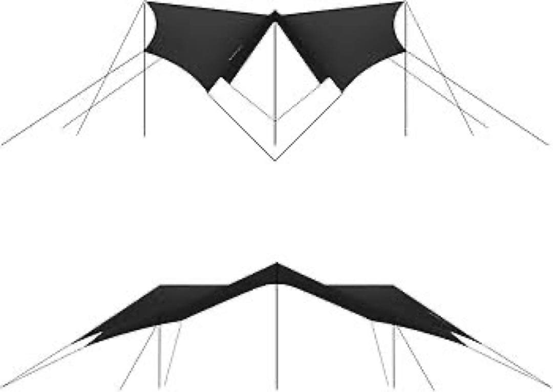 ヘイムプラネット　ダスクタープ　グレイ　HEIMPLANET dusktarp