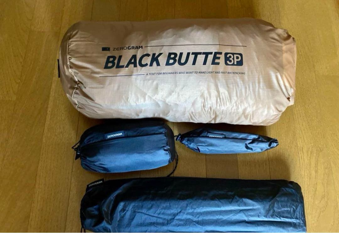 ZEROGRAM ゼログラム　ブラックビュート3P