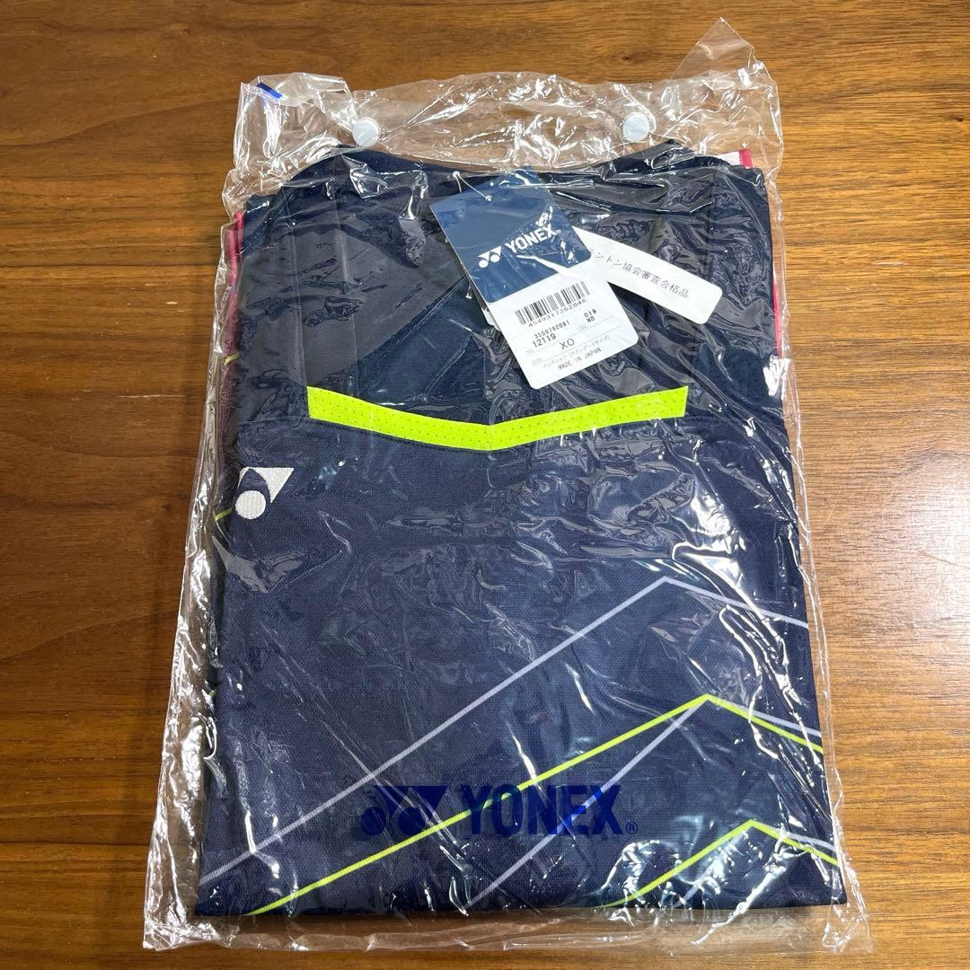 ヨネックス メンズシャツ 日本代表モデル 12119 XOサイズ タグ付き
