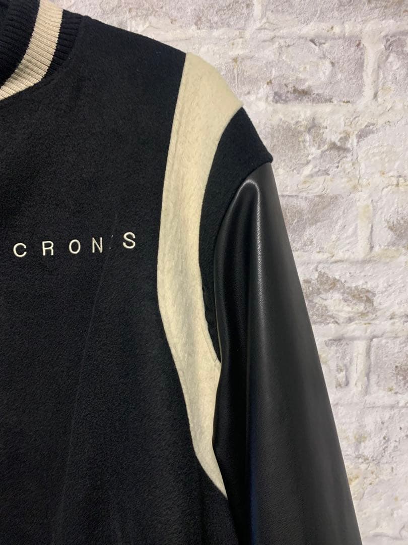 CRONOS スタジャン M ブラック/アイボリー　Mサイズ