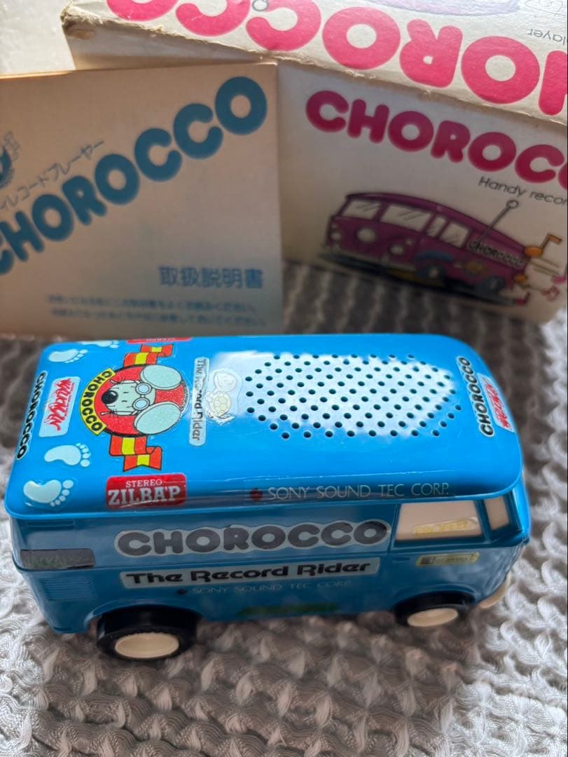 新品箱付き説明書ありCHOROCCO The Record Rider ミニカー