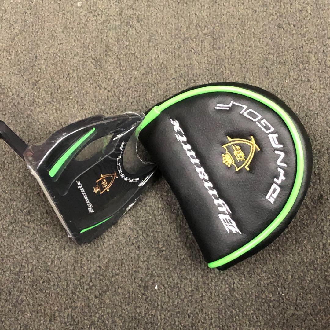 ☆新品☆激安☆極太グリップと大型ヘッドの安定感抜群のカッコいいダイナミクスパター