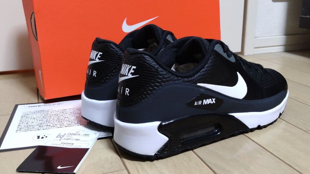 極美品■NIKE ナイキ AIR MAX 90G 　ゴルフシューズ■26.5cm